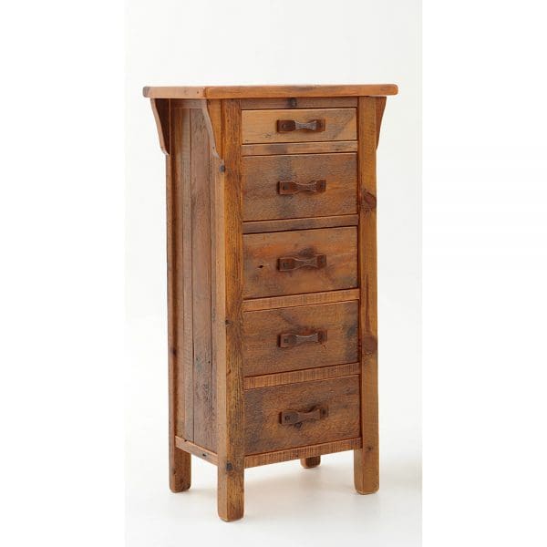Denver 5 Drawer Lingerie Chestsolid Maple With Metal Legs The Refuge
