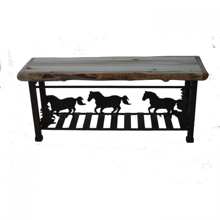 horse stampede sofa table