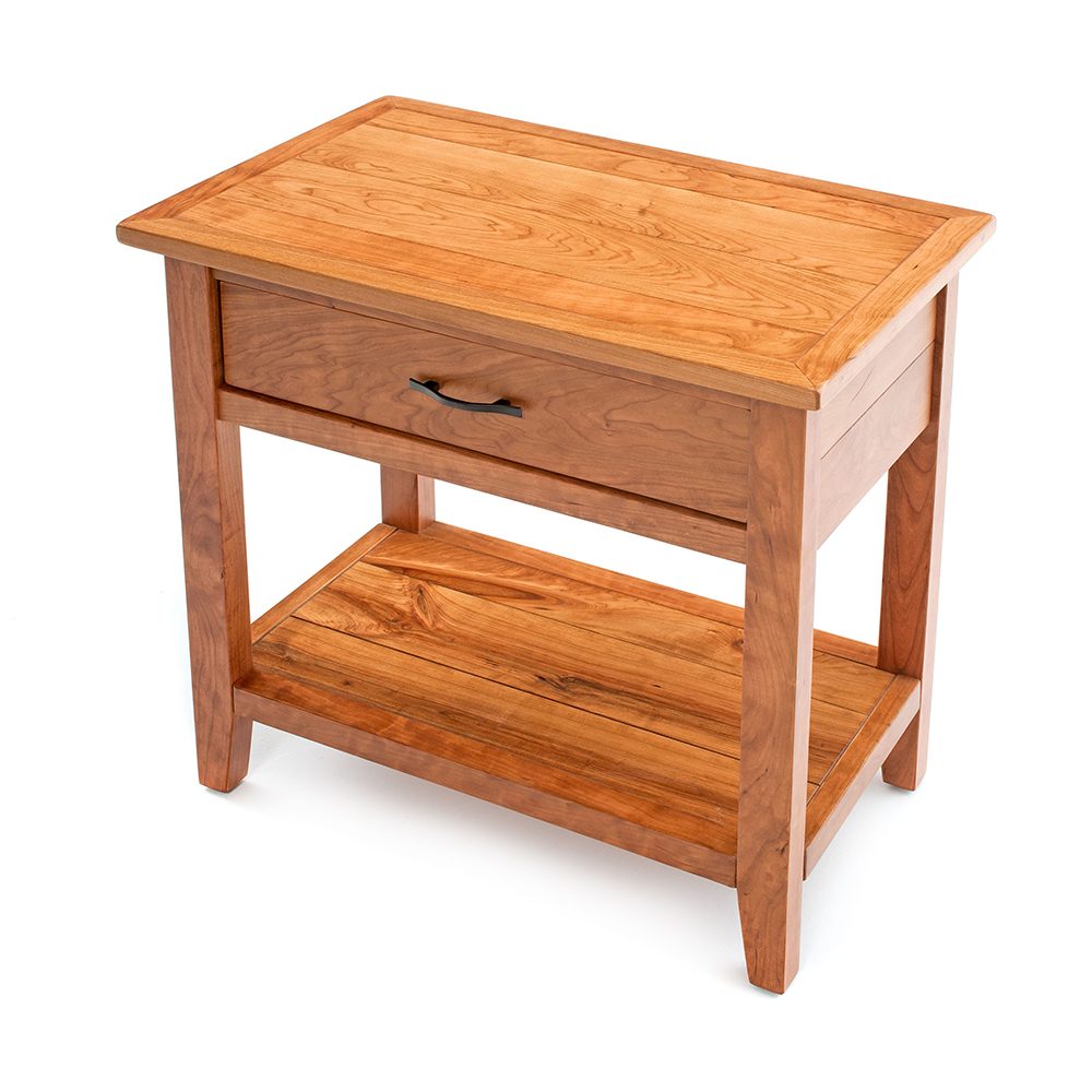 Denver 1 Drawer Nightstand – Solid Cherry Wood 88415-WC