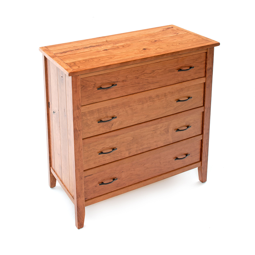 Denver 4 Drawer Chest – Solid Cherry Wood 88426-WC