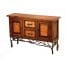 Twig Base Copper Console Table